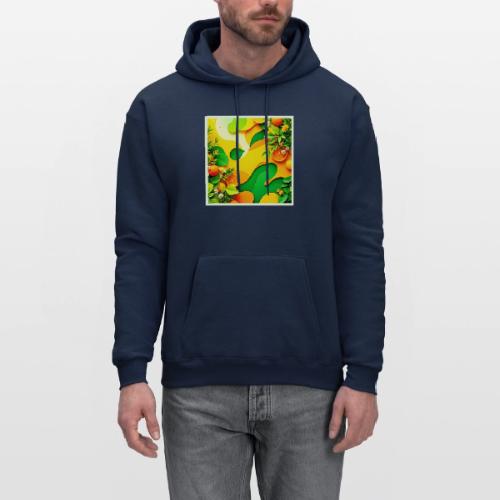Fresh Citrus Summer Vibes Art - Men's Hoodie