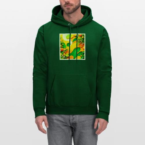 Fresh Citrus Summer Vibes Art - Men's Hoodie