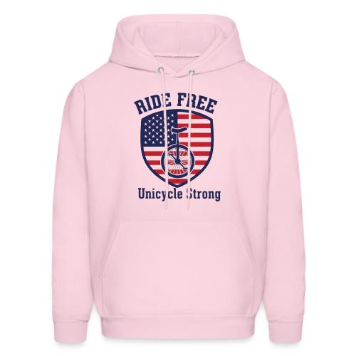Ride Free Uni Strong - Men's Hoodie