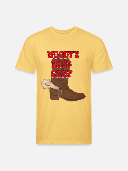 Boot Camp - Unisex Poly/Cotton T-Shirt - pastel yellow