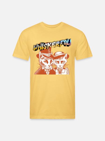 WHISKERLORE - Unisex Poly/Cotton T-Shirt - pastel yellow
