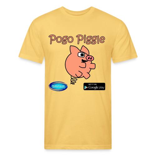 Pogo Piggle - Unisex Poly/Cotton T-Shirt