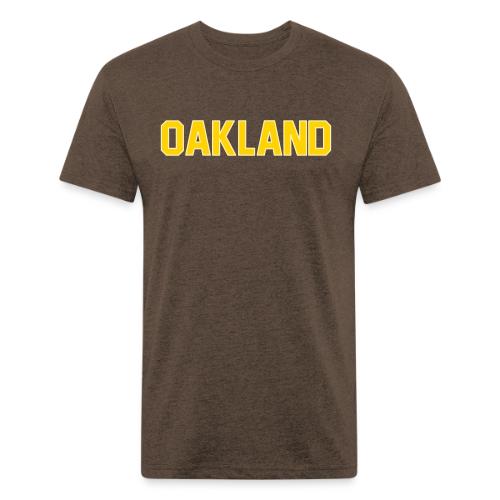 oakland - Unisex Poly/Cotton T-Shirt