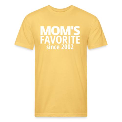 MOM'S FAVORITE since 2002 - Unisex Poly/Cotton T-Shirt