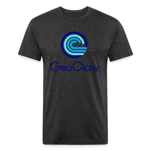 GeoClaw - Men’s Fitted Poly/Cotton T-Shirt