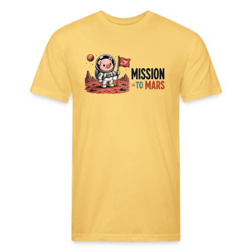 Mission To Mars Space Pig - Unisex Poly/Cotton T-Shirt
