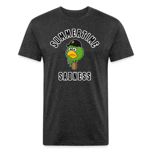 Summertime Sadness (Front Only, Full, on Gold) - Unisex Poly/Cotton T-Shirt