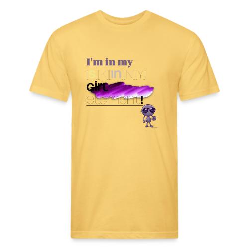 Smoon City_Skinny Girl element - Unisex Poly/Cotton T-Shirt