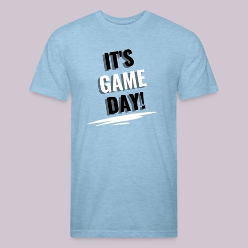 It's Game Day - Men’s Fitted Poly/Cotton T-Shirt