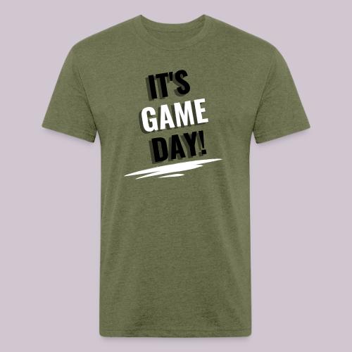 It's Game Day - Men’s Fitted Poly/Cotton T-Shirt