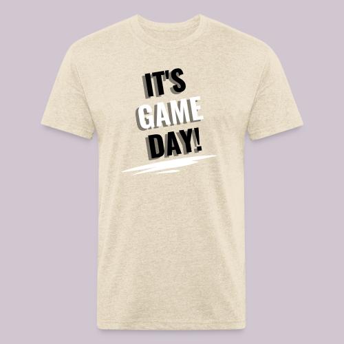 It's Game Day - Men’s Fitted Poly/Cotton T-Shirt