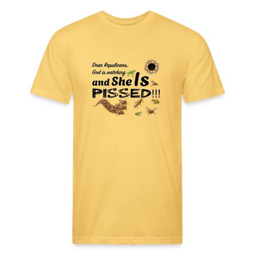 God Is Watching - Unisex Poly/Cotton T-Shirt