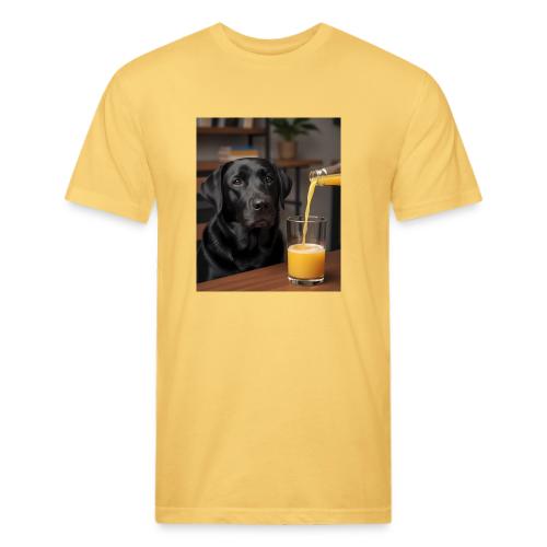 Golden Retriever Chill Juice Vibes - Unisex Poly/Cotton T-Shirt