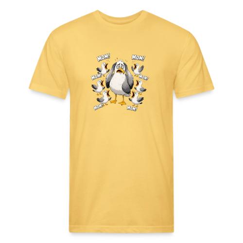 Seagull Mom Chaos - Unisex Poly/Cotton T-Shirt