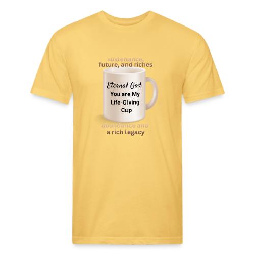 The Eternal God My Life Giving Cup - Unisex Poly/Cotton T-Shirt