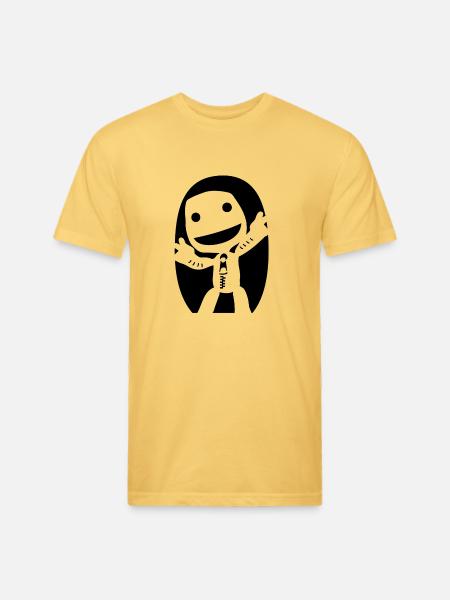 Little Big Planet - Unisex Poly/Cotton T-Shirt - pastel yellow