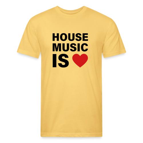 House Music Is Love - Unisex Poly/Cotton T-Shirt