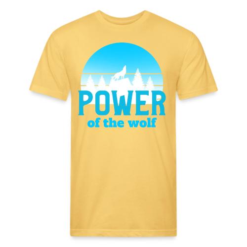 Power Of The Wolf - Unisex Poly/Cotton T-Shirt