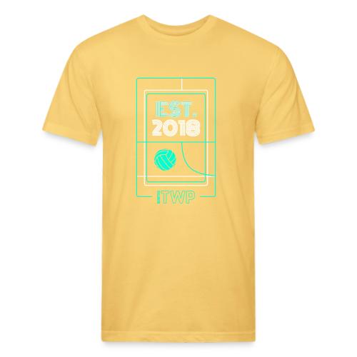 Light the ITWP Night - Men’s Fitted Poly/Cotton T-Shirt