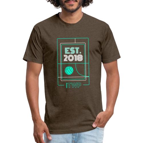 Light the ITWP Night - Men’s Fitted Poly/Cotton T-Shirt