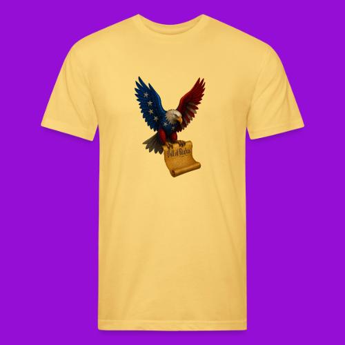 Bill of Rights Bald Eagle - Unisex Poly/Cotton T-Shirt