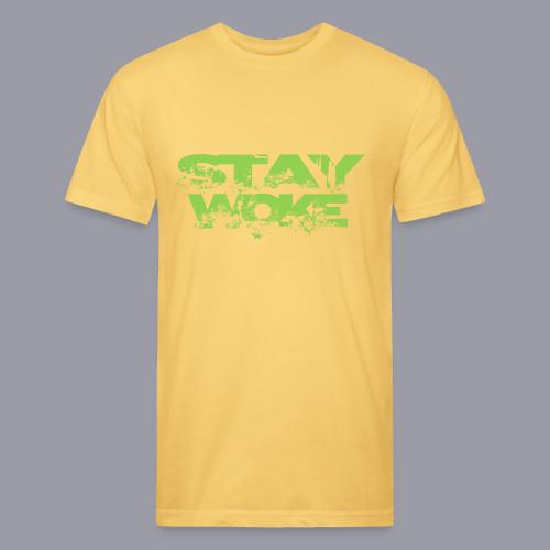 STAY WOKE - Unisex Poly/Cotton T-Shirt