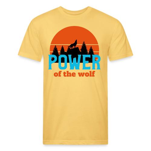 Power Of The Wolf - Unisex Poly/Cotton T-Shirt
