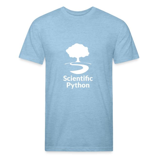 scientific python white logo