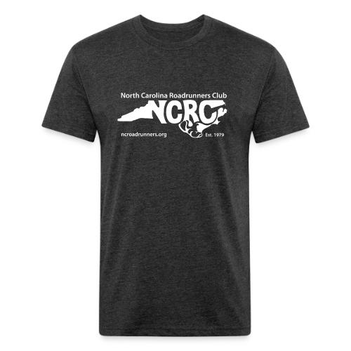 NCRC White Logo1 - Unisex Poly/Cotton T-Shirt