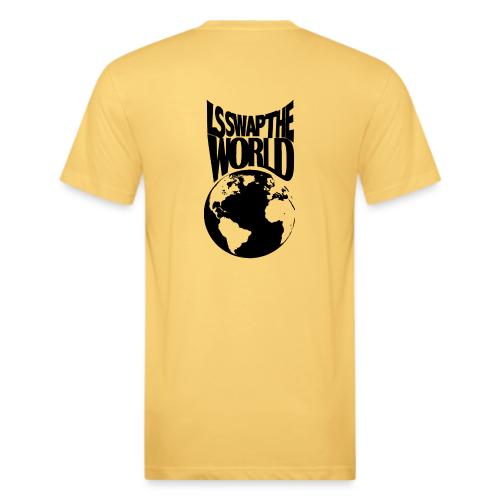 LS Swap the World (Front & Back) - Unisex Poly/Cotton T-Shirt