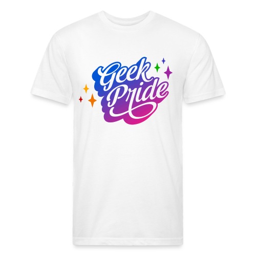 Geek Pride T-Shirt - Fitted Cotton/Poly T-Shirt by Next Level
