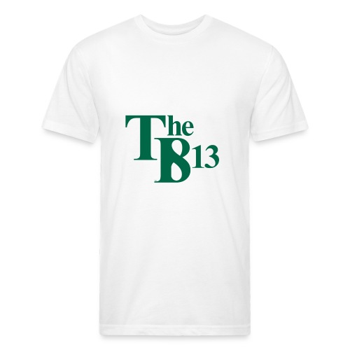 TBisthe813 GREEN - Fitted Cotton/Poly T-Shirt by Next Level