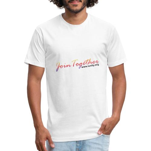 join together - Fitted Cotton/Poly T-Shirt by Next Level