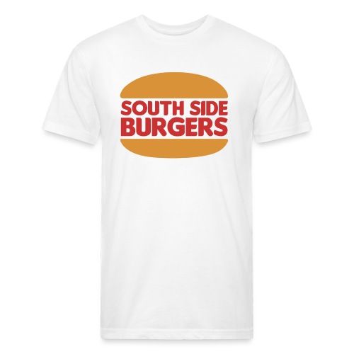 South Side Burgers - Fitted Cotton/Poly T-Shirt by Next Level