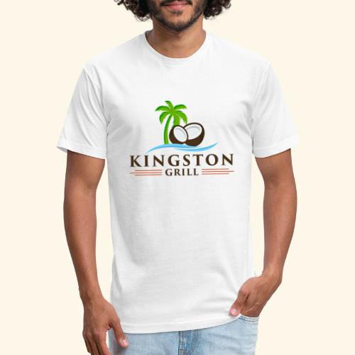 ff545b2433 Logo - Fitted Cotton/Poly T-Shirt by Next Level