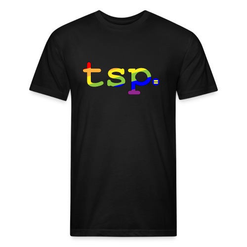 tsp pride updated 01 - Fitted Cotton/Poly T-Shirt by Next Level