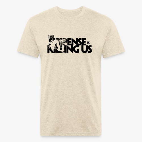 Suspense Is Killing Us Logo Black - Fitted Cotton/Poly T-Shirt by Next Level