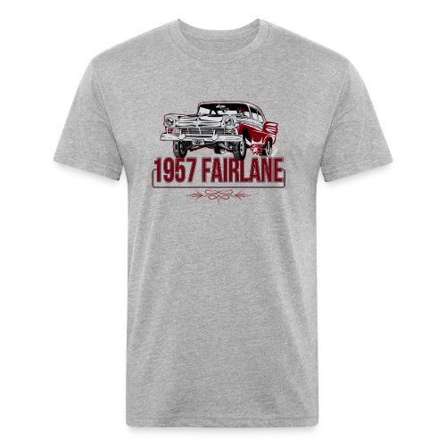 Twisted Farlaine 1957 Gasser - Fitted Cotton/Poly T-Shirt by Next Level
