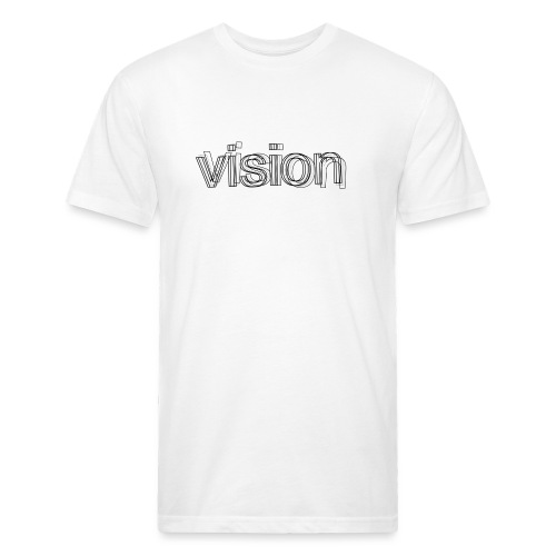 vision - Fitted Cotton/Poly T-Shirt by Next Level