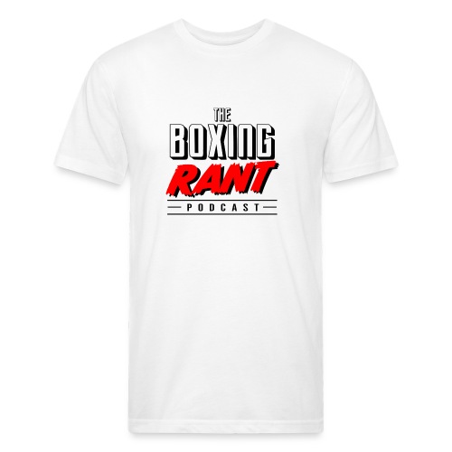 The Boxing Rant - Stack Logo - Fitted Cotton/Poly T-Shirt by Next Level