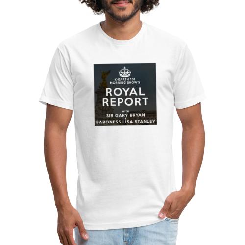 Royal Report - Fitted Cotton/Poly T-Shirt by Next Level