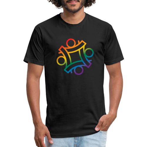 PCAC pride - Fitted Cotton/Poly T-Shirt by Next Level