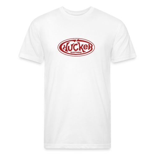 Chucker Guitars Red Logo - Fitted Cotton/Poly T-Shirt by Next Level