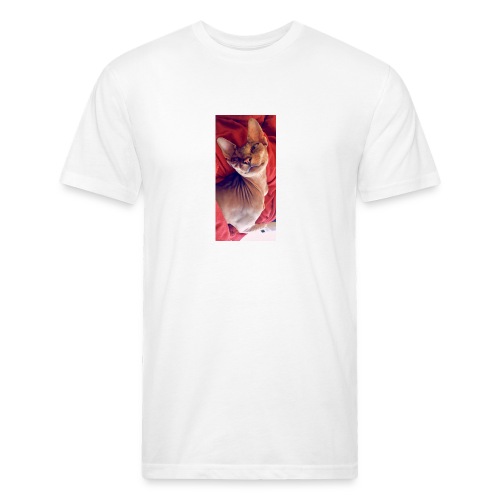 Being a Sphynx - Fitted Cotton/Poly T-Shirt by Next Level
