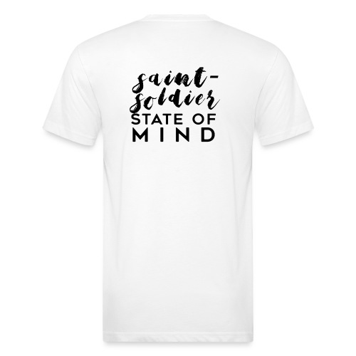 saint-soldier state of mind - Fitted Cotton/Poly T-Shirt by Next Level
