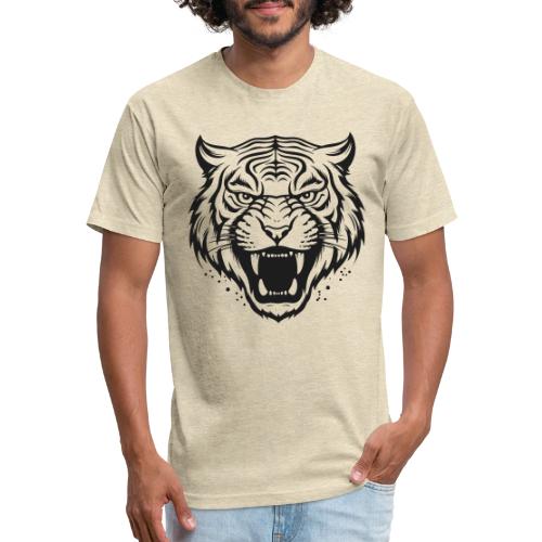 Wild Tiger Fashion, the fury of the feline tiger. - Unisex Poly/Cotton T-Shirt