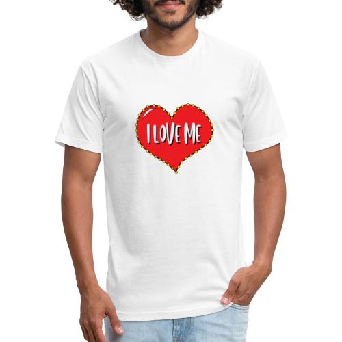 I Love Me Tshirt - Men’s Fitted Poly/Cotton T-Shirt