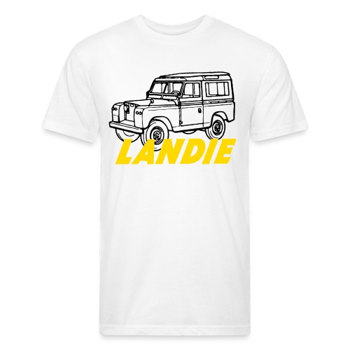 Landie Series 88 SWB - Fitted Cotton/Poly T-Shirt by Next Level