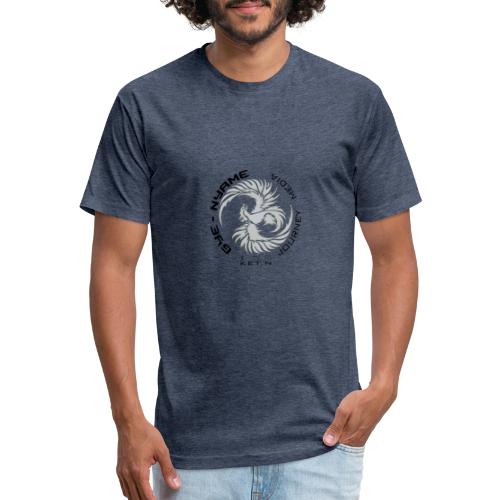 GNJ KET.N Symbol - Men’s Fitted Poly/Cotton T-Shirt