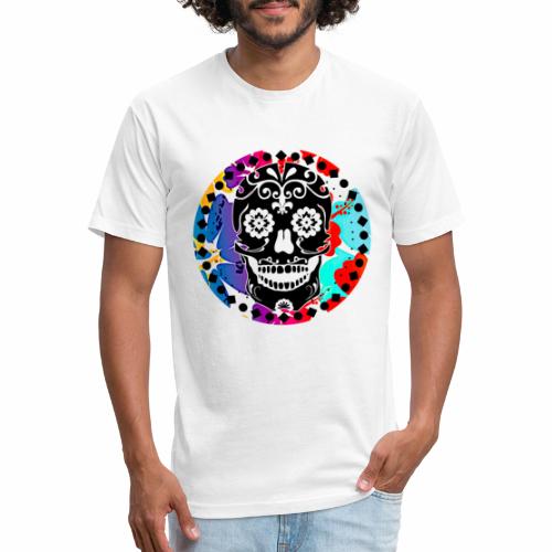 Skullstyle - Men’s Fitted Poly/Cotton T-Shirt